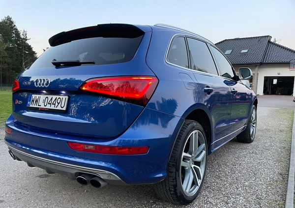 Audi SQ5 cena 125900 przebieg: 85435, rok produkcji 2015 z Terespol małe 742